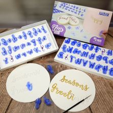 Picture of FUN FONTS ALPHABET STAMPING SET UPPER AND LOWER